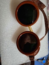 VNTG 1930's-40's Steampunk Bakelite Safety Welding Goggles USA