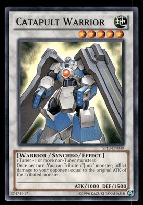 Yu-Gi-Oh TCG Catapult Warrior SP13-EN049