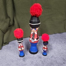 Christmas Nutcracker Soldier Handcrafted Clay...