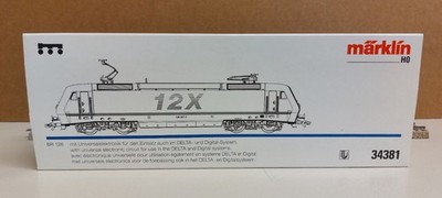 Märklin Spur H0 34381 Elektrolok BR 128   12X  Delta Decoder in OVP unbespielt