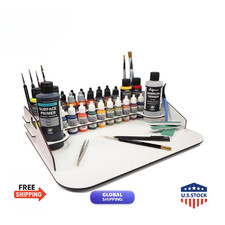 - 40 X 30 Cm Paint Organizer Rack Holds Up To 24 Bottles Of 18