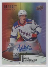 2021-22 Upper Deck Allure Rainbow Full Auto Nils Lundkvist #R-2 Auto 1r79
