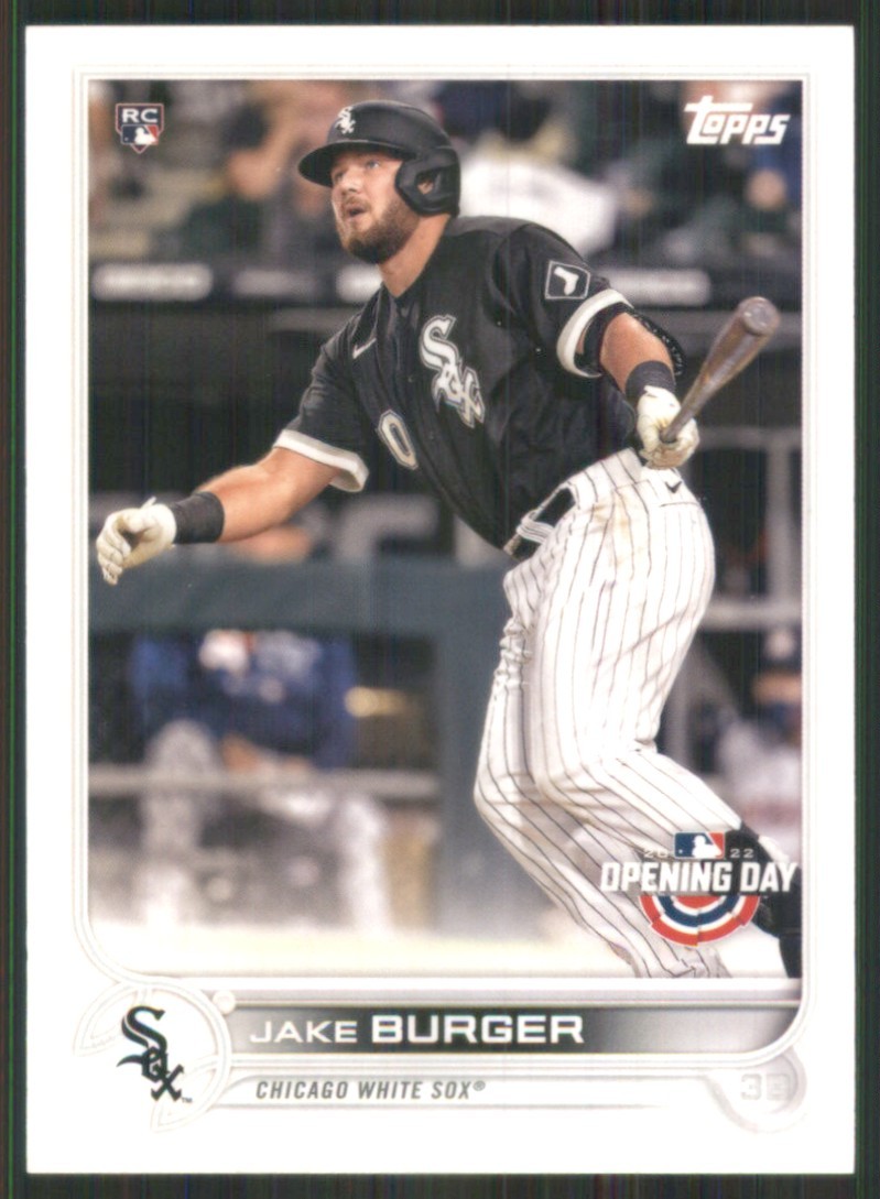 2022 Topps Opening Day #141 Jake Burger Chicago White Sox 45881