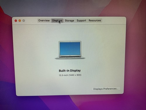 Apple MacBook Air A1466 2014 Intel Core i5 8GB RAM 128 SSD Laptop Notebook PC A5 - Picture 4 of 12