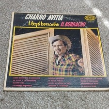 Charro Avitia Llegó Borracho El Borracho LP Vinyl Orfeon Ranchera LP 12-148
