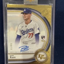 2025 Topps Five Star - Autographs River Ryan #FSA-RR 78/99 Dodgers Auto. RC