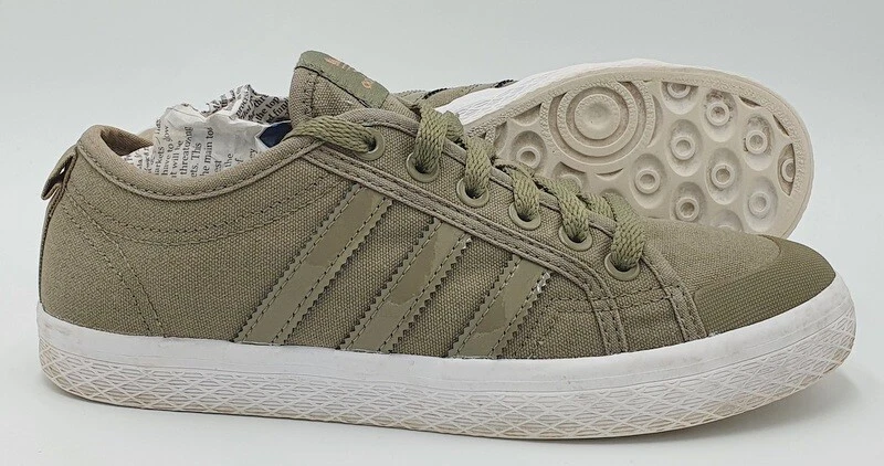 Honey Canvas Trainers DB2830 Light Olive | eBay