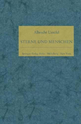 Sterne und Menschen: Aufs?tze und Vortr?ge by Albert Uns?ld (German) Paperback B - Afbeelding 1 van 1
