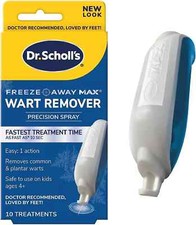 Dr. Scholl's Freeze Away MAX Skin Tag Wart Remover Fastest Treatment 10 Count