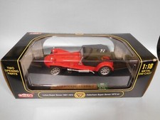 Miniature Anson 1/18 - Lotus Super Seven 1957-73 - Caterham Green - Diecast (30317-W)