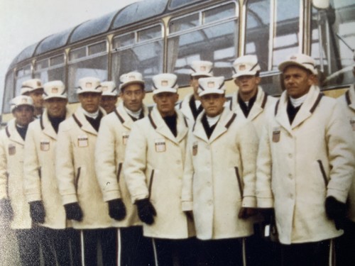 Foto 1964 del equipo olímpico de invierno del ejército de EE. UU. Innsbruck Austria 5"" X 7 - Imagen 6 de 7