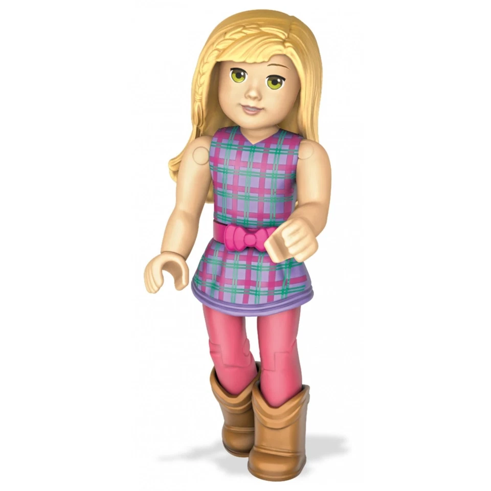 Mega Construx American Girl Spring Plaid Cowgirl Series 2 Mini Figure DXW92 - Image 2 of 4