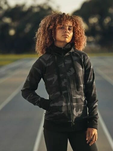 Camo sweat jacket hot sale