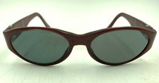 Vintage Cerruti 1881 C4203 Red Oval Sunglasses FRAMES ONLY
