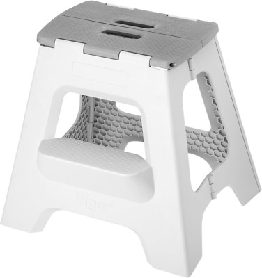 Foldable 16-Inch Step Stool for Adults, Lightweight & Non-Slip, 330 lb Capacity