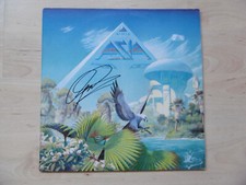 Geoff Downes autograph signed LP cover "Asia - Alpha" vinyl