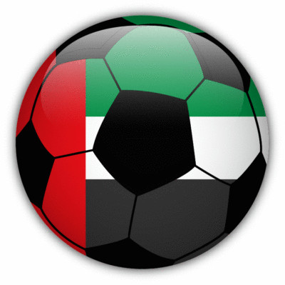 10cm Car Sticker United Arab Emirates Flag Bunting Fu?ball H428