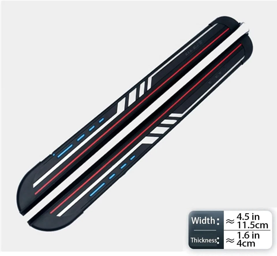 Подходит для Peugeot 5008 2019-2025 фиксированная подножка боковая педаль силовой порог с кронштейном - Изображение 3 из 4