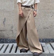 Men's Pants Loose Japanese retro Trousers Casual Cargo Design Casual Trousers
