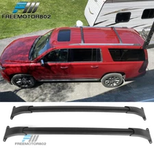 Fit 15-20 Chevy Tahoe Suburban Escalade GMC Yukon OE Style Cross Bars Roof Rack