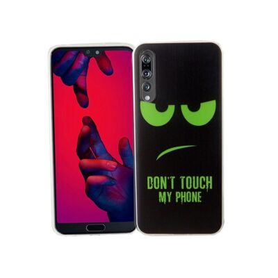 Huawei P20 Pro Hülle Case Handy Cover Schutz Tasche Schutzhülle Bumper Schwarz