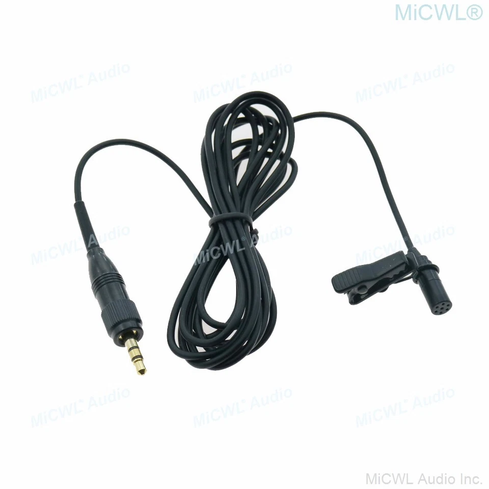 ECM1 Lavalier Lapel Microphone For Sony UTX UWP Series Wireless BeltPack Camera - Image 2 of 4
