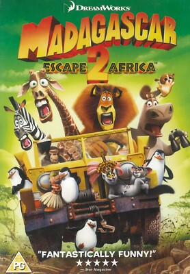 Madagascar: Escape 2 Africa (2008) DVD, Ben Stiller, Chris Rock, David Schwimmer