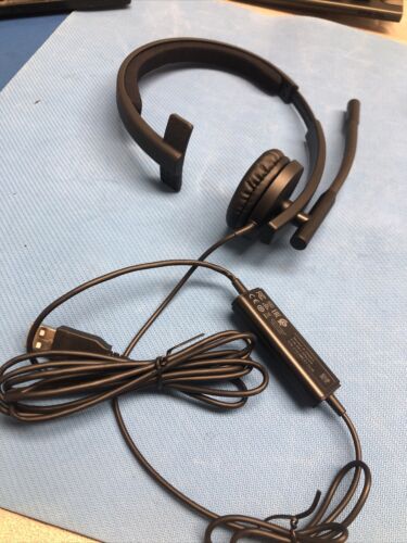 NEW LOGITECH H570e Wired Mono USB Headset - Picture 2 of 8