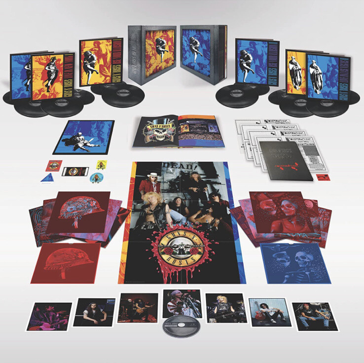 GUNS N' ROSES USE YOUR ILLUSION デラックス GUNS N' ROSES USE YOUR ILLUSION SUPER DELUXE BOX SET 12LP & BLU
