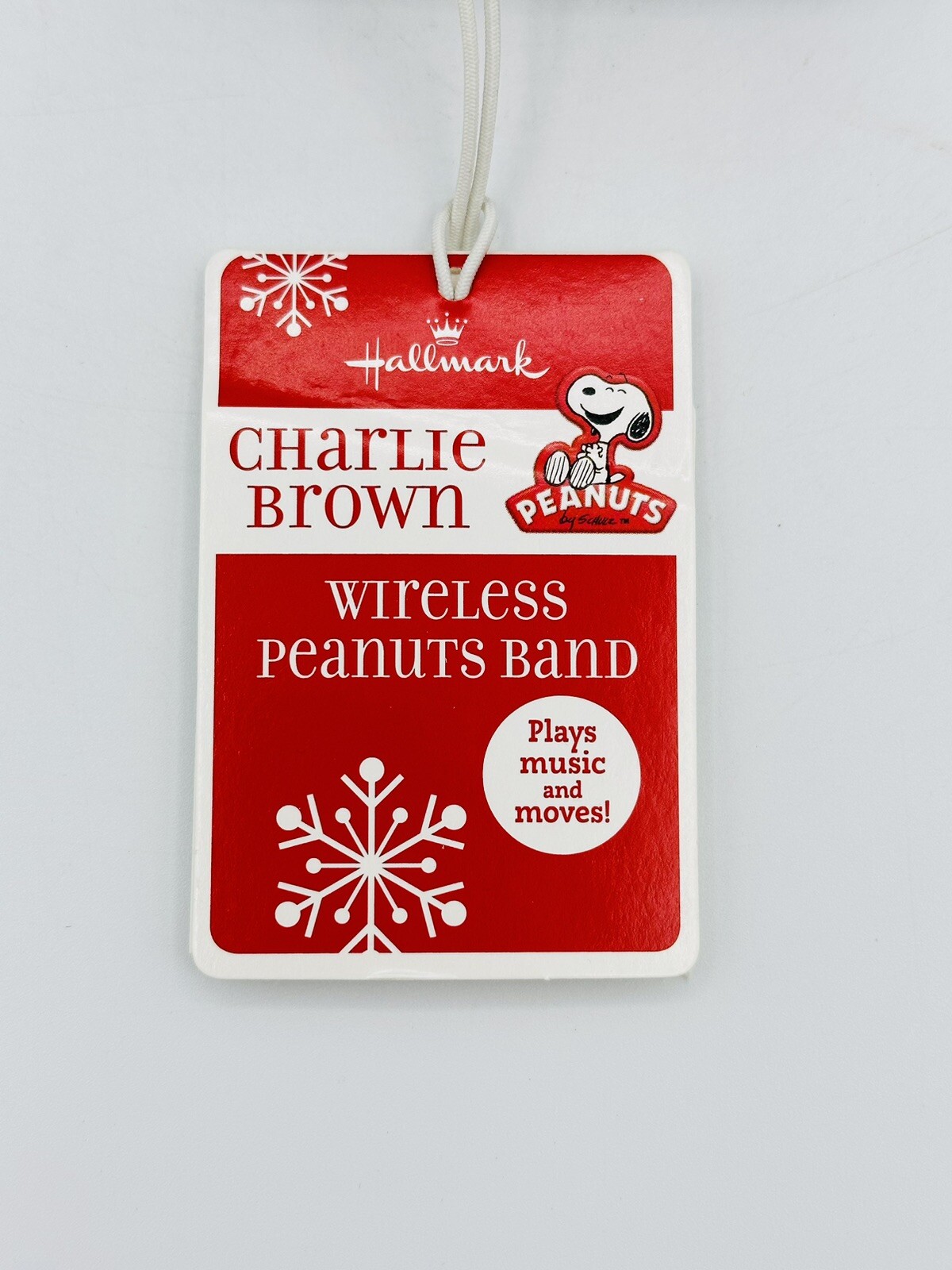Hallmark Wireless Peanuts Band Charlie Brown Musical Figurine Ornament