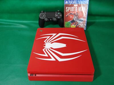 Sony PlayStation 4 Slim PS4 1TB   Spiderman Sonder edition CUH - 22168 BZPY