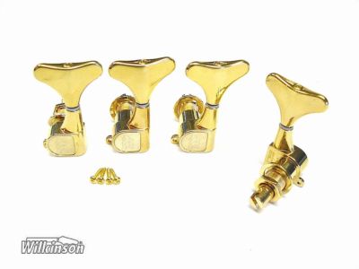 Orig. ''Wilkinson'' Bass-Mechaniken WJB-650 4 rechts gold