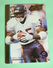 Action Packed Neal Anderson 1992 #28 Chicago Bears