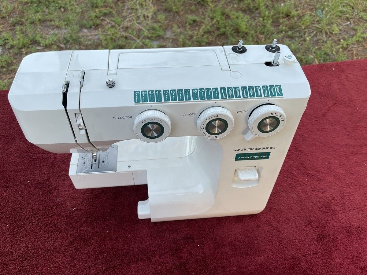 Janome 2003P Sewing Machine 3 Needle Positions. | eBay
