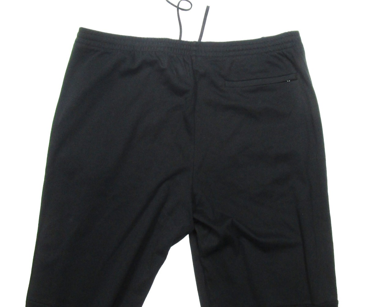 TEAM LOGO DOUBLE KNIT PANTS BLACK　L Polo Ralph Lauren Big & Tall Black Side Stripe Double Knit