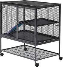 Deluxe Critter Nation Single Unit Small Animal Cage Model 161 Includes 1 Leak-