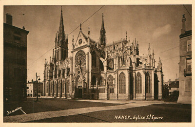 Postcard* Nancy la Coquette - Eglise St.- Epure(AB)70146