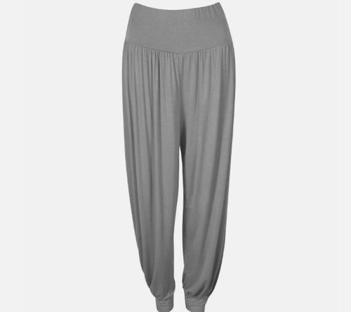 WOMENS HAREM ALI BABA PANTS LADIES TROUSERS LONG BAGGY LEGGINGS YOGA UK 8-26 - Picture 4 of 15