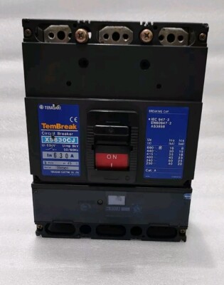 TERASAKI TEMBREAK XS630CJ 630A 3POLE CIRCUIT BREAKER FREE FAST SHIPPING FEDEX