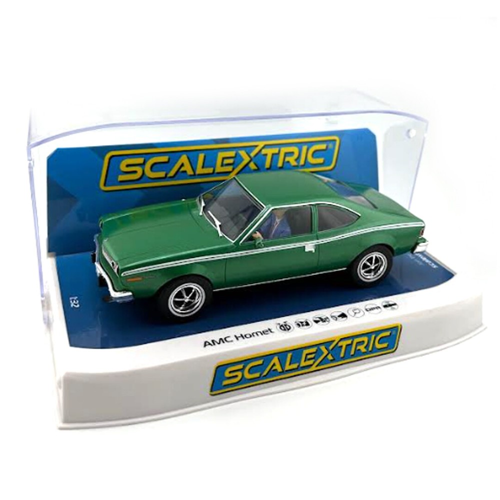 Scalextric C4538 AMC Hornet Green 1/32 Scale Slot Racing Car