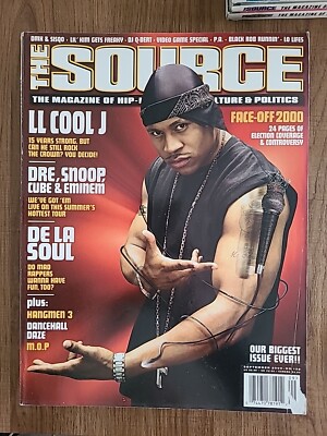 The Source Magazine #132 September 2000 LL Cool J DR. DRE Snoop Rare VTG OOP