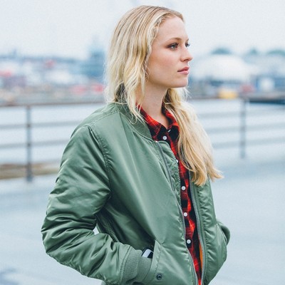 Alpha Industries Women's MA-1 Flight Jacket Nylon 4 colors