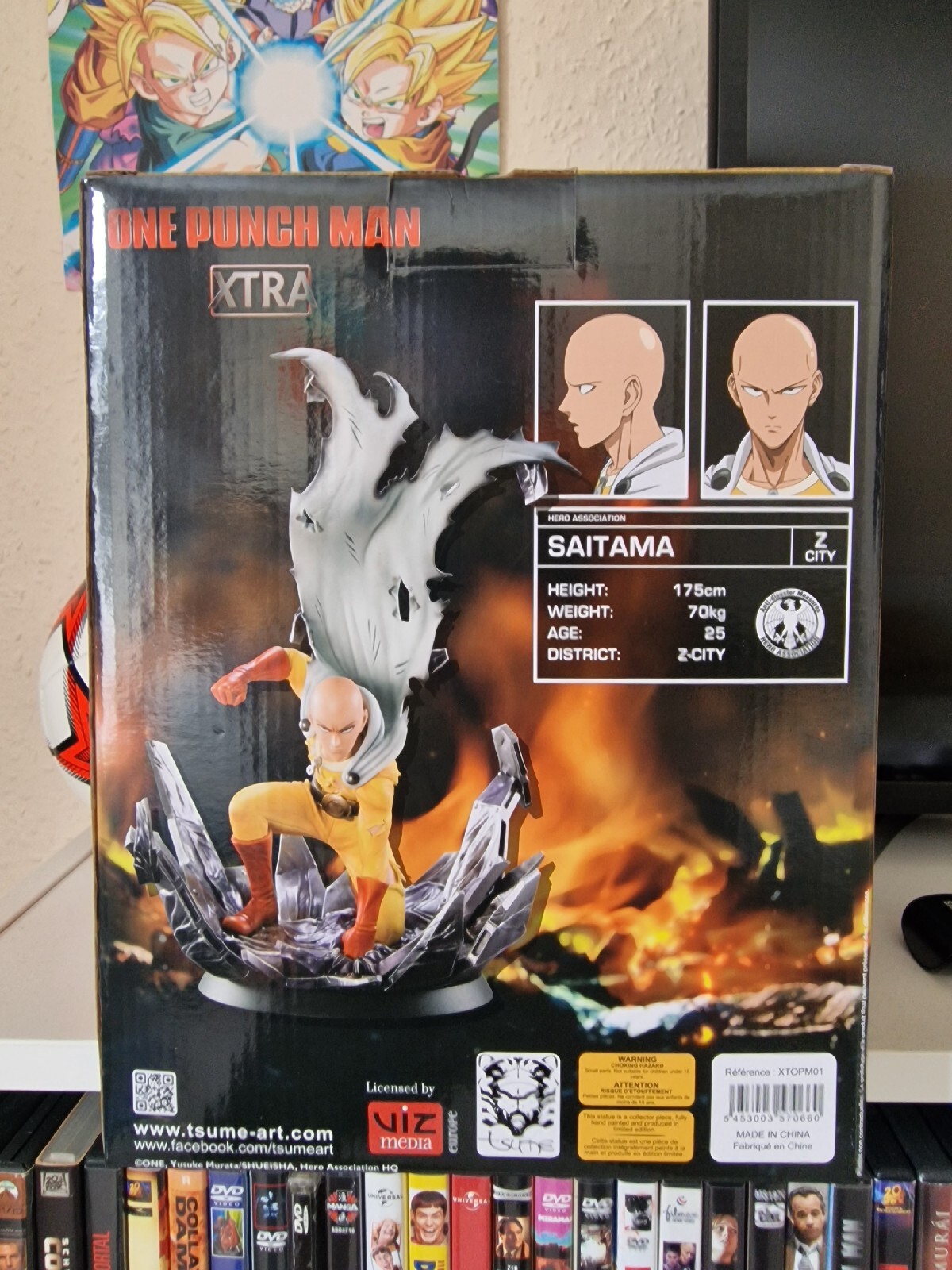 Figurine One Punch Man - Saitama Xtra Par TSUME - Statue Ultra Rare 1/10