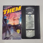 VHS Them 1954 Horror Movie 1987 Release Video NTSC