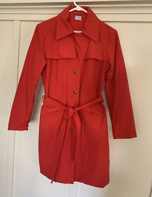 Women's Trench Tommy Hilfiger Trenchcoat Rot Women's Cooper