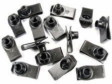 Ford Truck U-nut Clips- M8-1.25 Thread- 20mm Center of Hole to Edge- 15pcs- #195
