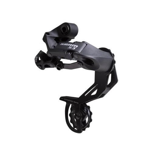 Dérailleur arrière VTT X3 pour transmission 7/8 vitesses noir