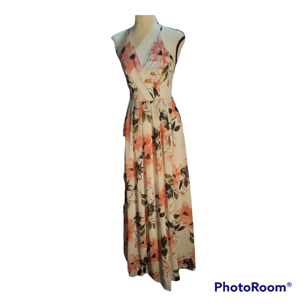 dissh ribbed maxi dress BOWIE WALNUT KNIT MAXI DRESS