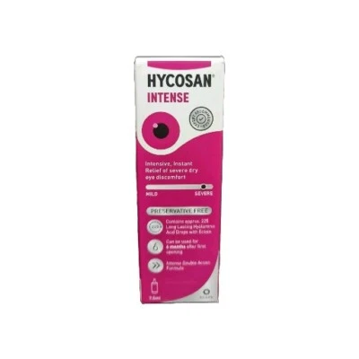 Hycosan Intense - Eye Drops - 7.5ml - PRESERVATIVE FREE - EXPIRY 04/2028 ✅️