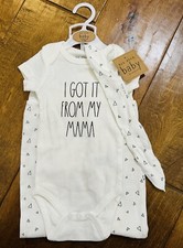 Rae Dunn Baby By Magenta Outfit 6-9 Months  Got It From My Mama  NWT
